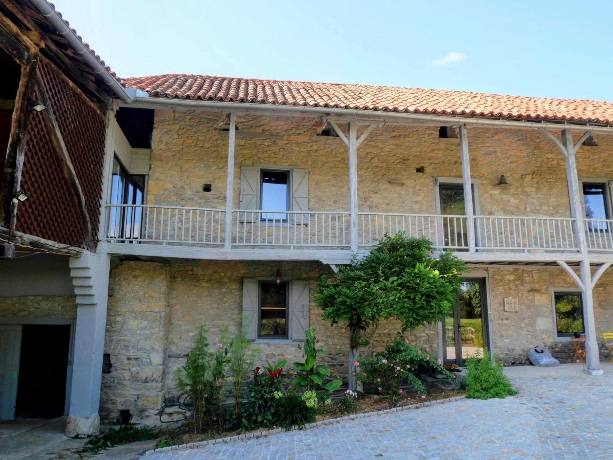 Bed and Breakfast Les Couleurs Du Cagire Couret Exterior foto