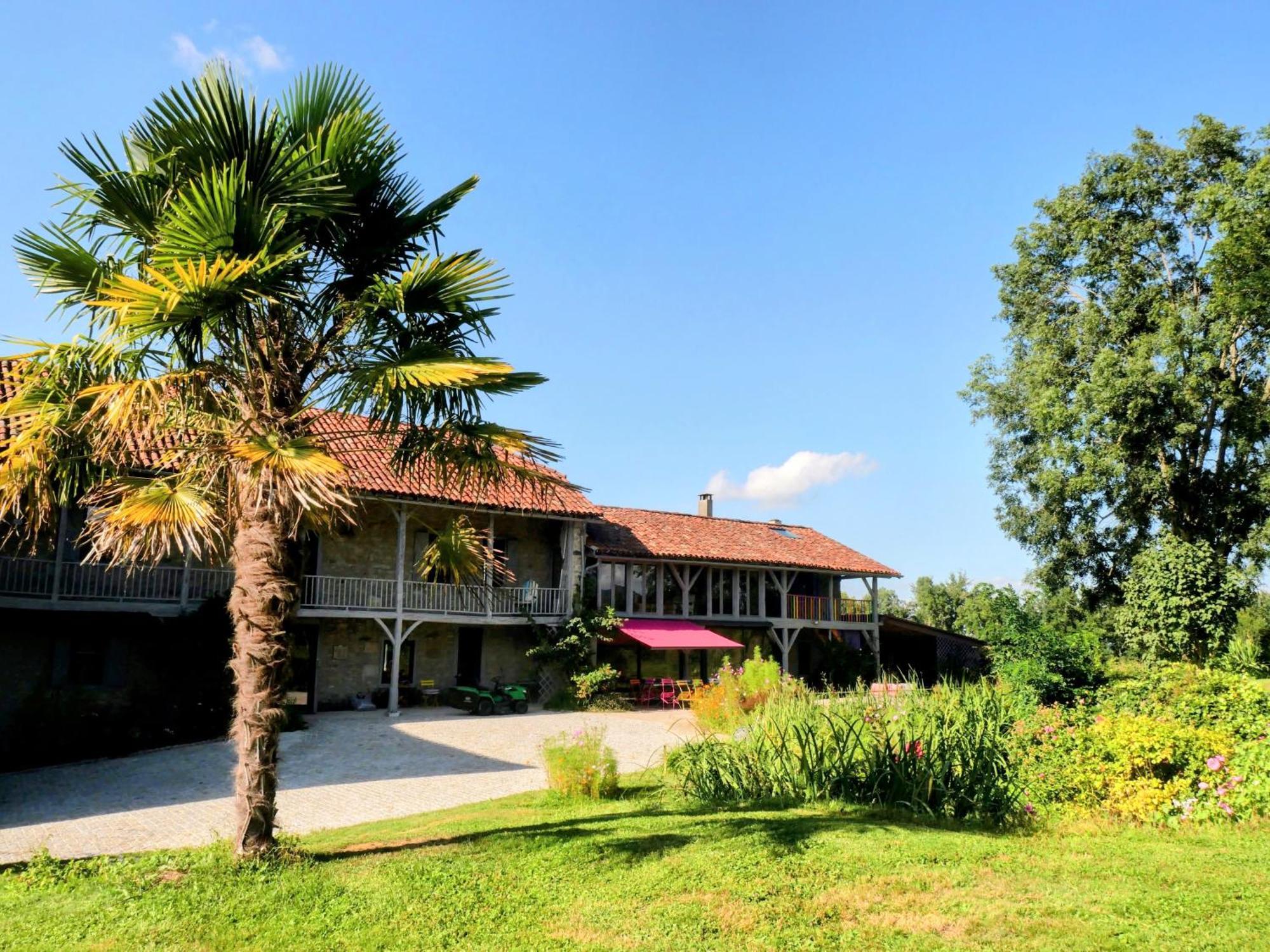 Bed and Breakfast Les Couleurs Du Cagire Couret Exterior foto
